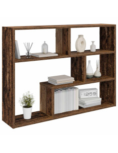 Scaffale da parete A parete Marrone 95 x 20 x 69,5 cm 2