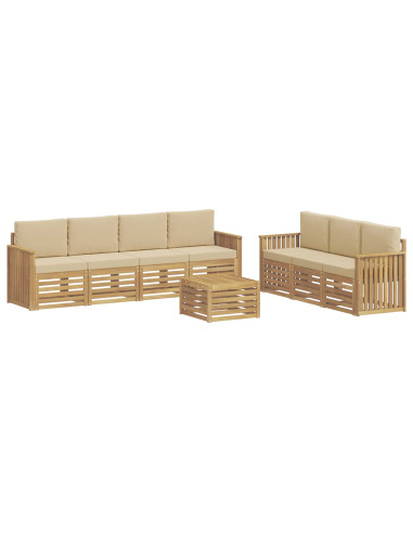Set divani Legno di Acacia Massello