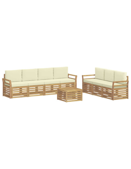 Set divani Legno di Acacia Massello