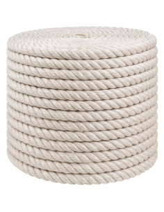 Corda di Juta 14 Bianco 100% juta Tossa