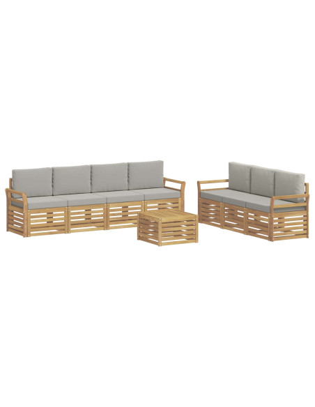 Set divani Legno di Acacia Massello