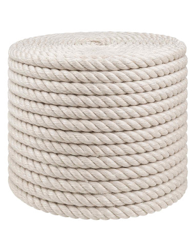 Corda di Juta 10 Bianco 100% juta Tossa