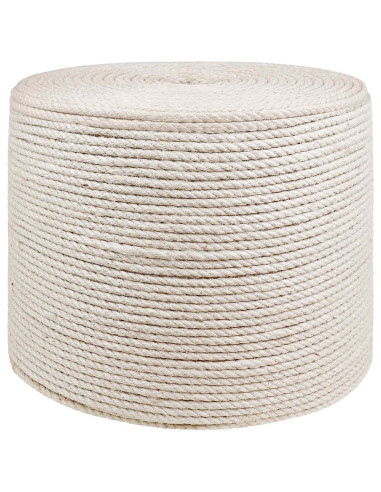 Corda di Juta 8 Bianco 100% juta Tossa
