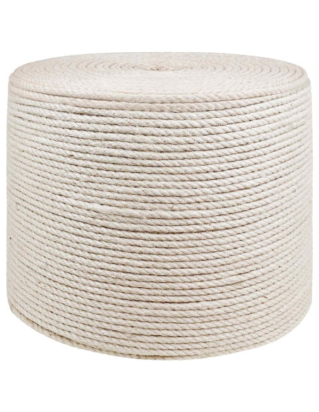 Corda di Juta 8 Bianco 100% juta Tossa