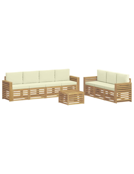 Set divani Legno di Acacia Massello