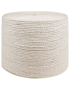 Corda di Juta 6 Bianco 100% juta Tossa