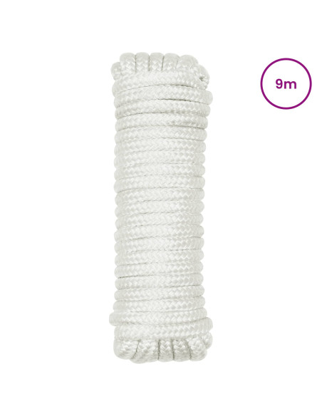 Corda da Barca 9 m 1.6 Bianco Poliestere