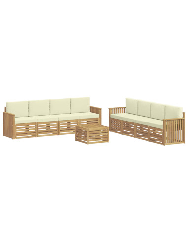 Set divani Legno di Acacia Massello