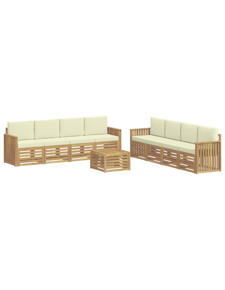 Set divani Legno di Acacia Massello