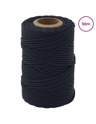 Corda da Barca Blu Reale 50 m Poliestere