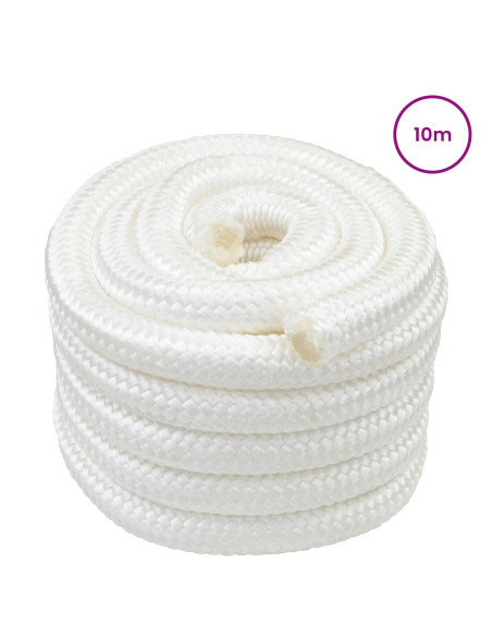 Corda da Barca 10 m 4 Bianco PP