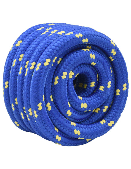 Corda da Barca 10 m 6 Blu PP