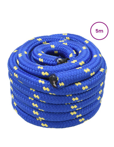 Corda da Barca 5 m 6 Blu PP