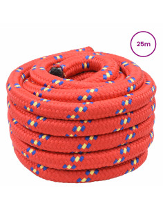 Corda da Barca 25 m 5 Rosso PP 2