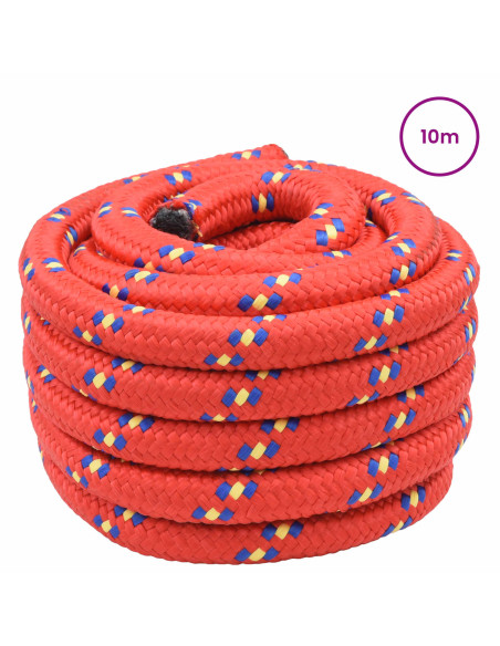 Corda da Barca 10 m 5 Rosso PP