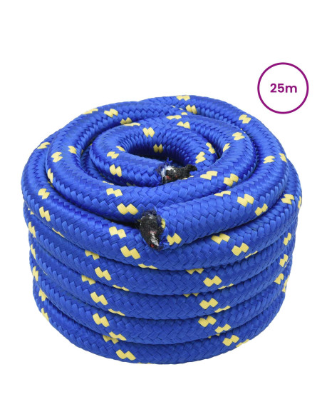 Corda da Barca 25 m 4 Blu PP