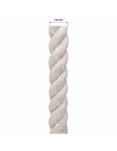 Corda di Juta 16 Bianco 100% juta Tossa
