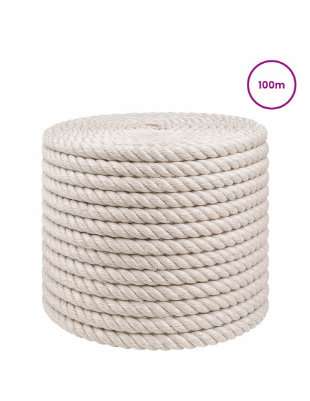 Corda di Juta 14 Bianco 100% juta Tossa