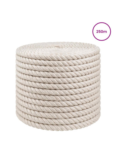 Corda di Juta 12 Bianco 100% juta Tossa