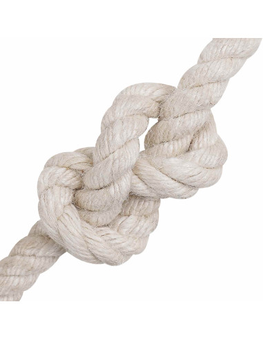 Corda di Juta 12 Bianco 100% juta Tossa