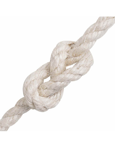 Corda di Juta 8 Bianco 100% juta Tossa