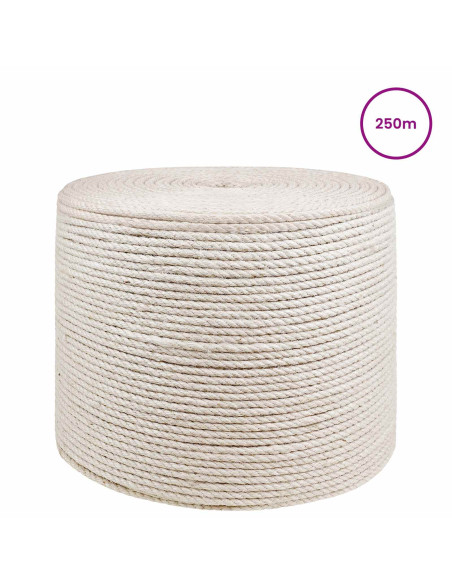 Corda di Juta 6 Bianco 100% juta Tossa