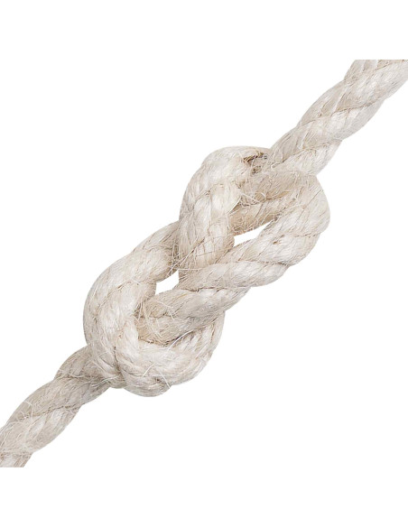 Corda di Juta 6 Bianco 100% juta Tossa