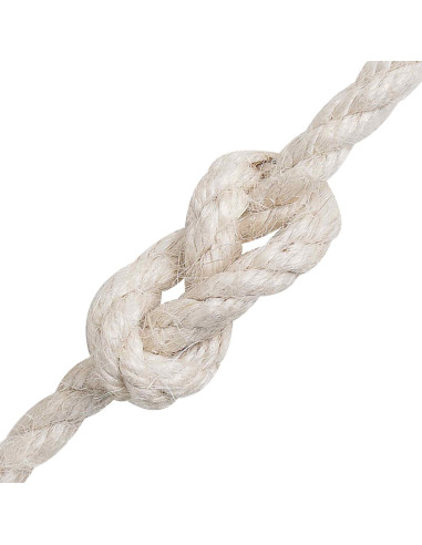 Corda di Juta 6 Bianco 100% juta Tossa