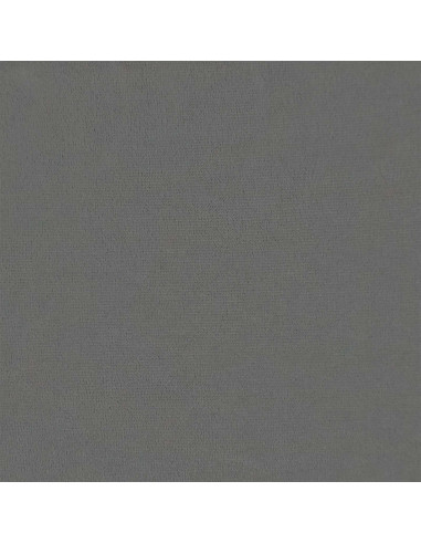 panchina Tinta unita Grigio Scuro 110 x 40 x 45 cm Velluto