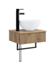 Lavabo da Parete Rovere Artigianale 40 x 35 x 39 cm