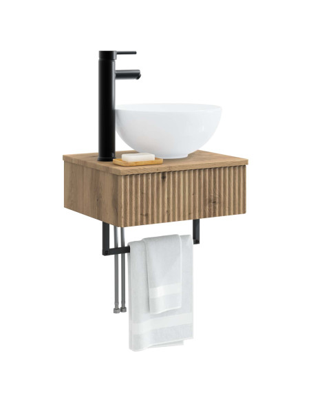 Lavabo da Parete Rovere Artigianale 40 x 35 x 39 cm