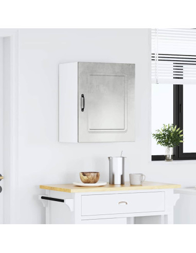 Pensile da cucina Kalmar in Legno Multistrato Grigio cemento
