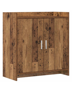 Credenza Legno antico 72 x 36 x 80 cm Legno ingegnerizzato
