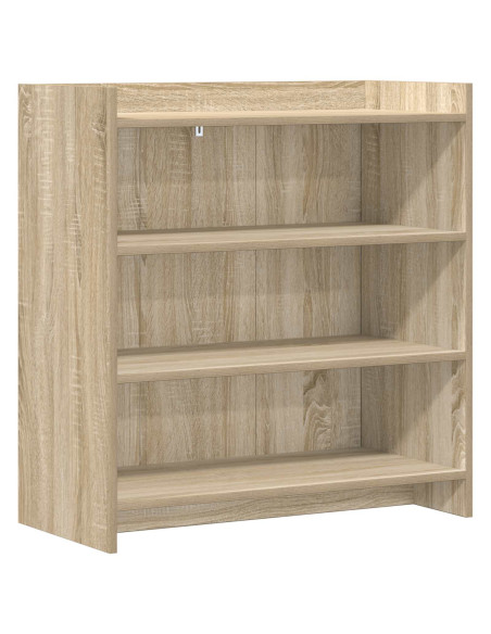 Credenza Rovere Sonoma 75 x 36 x 80 cm Legno ingegnerizzato