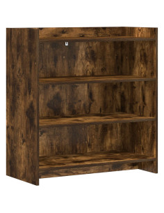 Credenza Rovere Fumo 75 x 36 x 80 cm Legno ingegnerizzato