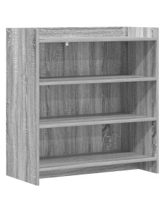 Credenza Sonoma grigio 75 x 36 x 80 cm Legno ingegnerizzato