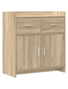 Credenza Rovere Sonoma 75 x 36 x 80 cm Legno ingegnerizzato