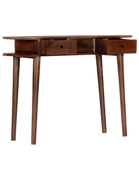 Consolle 110x35x76 cm in Legno Massello di Acacia