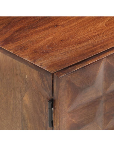 Mobile TV 124x29x45 cm in Legno Massello di Mango