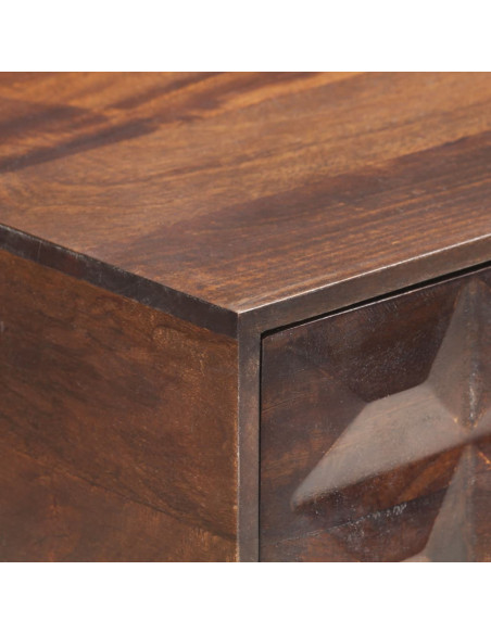 Consolle 122x36x75 cm in Legno Massello di Mango