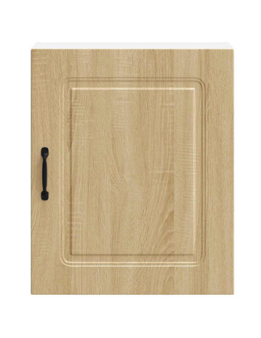 Pensili da cucina 2 pz Kalmar in Legno Multistrato Rovere Sonoma