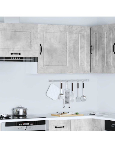 Pensile da cucina Kalmar in Legno Multistrato Grigio cemento