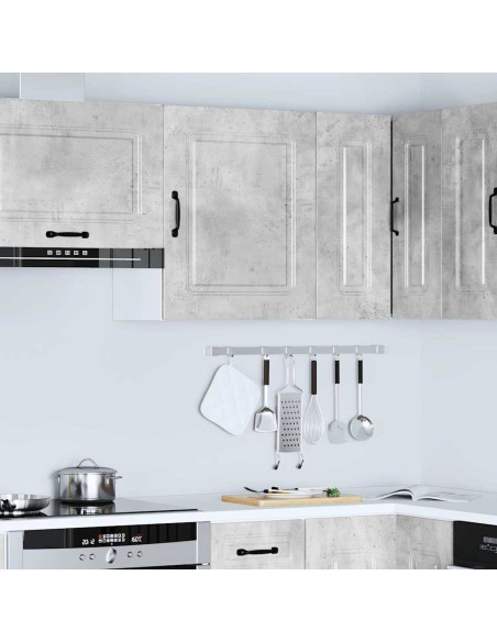 Pensile da cucina Kalmar in Legno Multistrato Grigio cemento