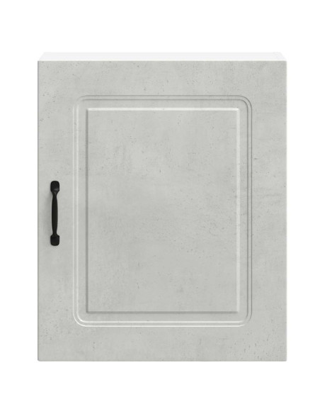 Pensili da cucina 2 pz Kalmar in Legno Multistrato Grigio cemento