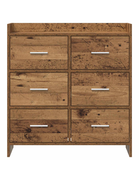 Credenza Legno antico 75 x 33 x 80 cm Legno ingegnerizzato