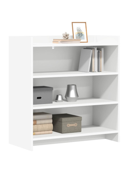 Credenza Bianco 75 x 36 x 80 cm Legno ingegnerizzato