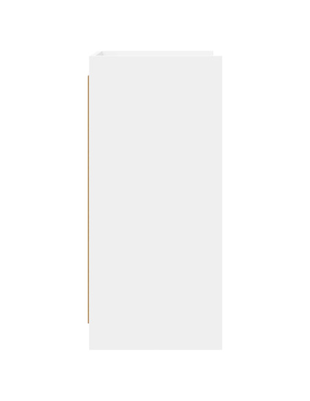 Credenza Bianco 75 x 36 x 80 cm Legno ingegnerizzato