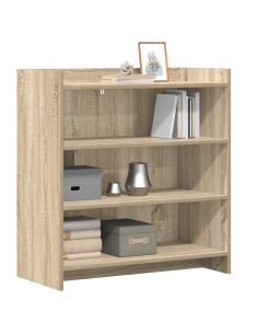 Credenza Rovere Sonoma 75 x 36 x 80 cm Legno ingegnerizzato 2