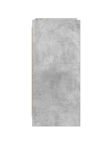 Credenza Grigio Cemento 75 x 36 x 80 cm Legno ingegnerizzato