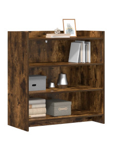Credenza Rovere Fumo 75 x 36 x 80 cm Legno ingegnerizzato 2